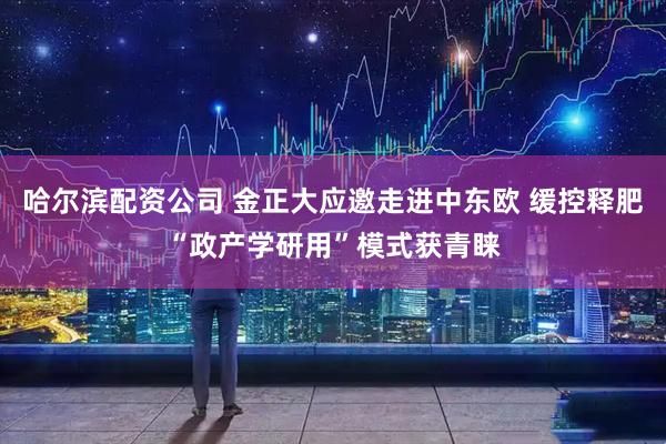 哈尔滨配资公司 金正大应邀走进中东欧 缓控释肥“政产学研用”模式获青睐
